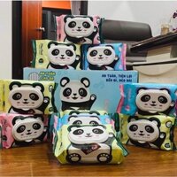1 THÙNG 32 Gói Khăn Ướt Gấu Trúc An Toàn Cho Bé 120 Tờ(PHÚ ĐẠT THÙNG TO)