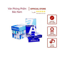 1 Thùng 5 Gram Giấy In Double A A4 70gsm 500 tờ 1 tập thùng 5 tập 2.500 tờ