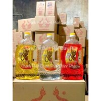 [1 thùng/ 6 Chai] Dầu Cát Tường Lưu Ly Chai Lớn Nặng 1.2kg Thắp Đèn Không Mùi Không Khói