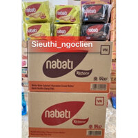 1 THÙNG BÁNH NABATI PHÔ MAI-SOCOLA 17g x10x 12 Gói