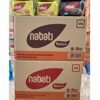 1 THÙNG BÁNH NABATI PHÔ MAI-SOCOLA 17g x10x 12 Gói [shop_japan.good]