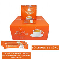 [1 THÙNG] Cà Phê Sữa  Trần Quang Good Morning - cafe thùng 21 bịch