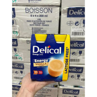 1 thùng 𝐃𝐞𝐥𝐢𝐜𝐚𝐥 Energy Drink cho người ung thư, suy kiệt, suy dinh dưỡng, tiểu đường, phẫu thuật- Sữa Delical nắp vàng