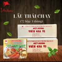[1 THÙNG] Gia vị Lẩu Thái CHAY Việt Hương (72 gói)