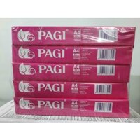 1 Thùng Giấy Pagi A4/ĐL65, 1 Thùng 5 Ram , 500 Tờ/Ram – Giấy Indonesia ( Giá Sỉ )