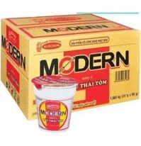 1 thùng gồm 24 ly Modern lẩu thái tôm 65g - SHOP THU QUÂN