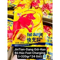 [1 thùng] Kẹo BÒ HÚC tăng lực Fast Charging - Thùng 24 gói hottrend