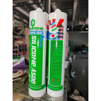 1 thùng keo silicone A500KT giá siêu rẻ(24 chai/thùng) các màu đen, trắng, xám xingfa, nâu gỗ, cà phê