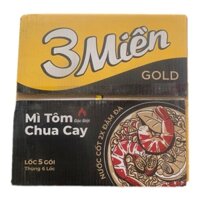 1 thùng mì 3 miền tặng 1 chai nước mắm 30 gói ( bao bì có thể thấy đổi theo từng đợt)