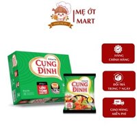 1 thùng Mì Cung Đình 30 gói chua cay vị bò hầm, sườn hầm ngũ quả an toàn khi sử dụng Shop Mẹ Ớt