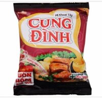 1 thùng mì CUNG ĐÌNH 80g ( 30 gói) mix 7 vị tặng 2 hũ thuỷ tinh cao cấp .je