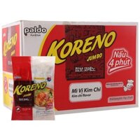 1 Thùng Mì KORENO JUMBO HÀN QUỐC GÀ/ TÔM/ BÒ CAY/ KIM CHI/ NẤM/ HẢI SẢN CAY 10 KG = 10 Bịch - Chay Mặn Đều Được