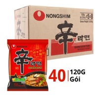 1 Thùng Mì Shin Nhập Khẩu Hàn Quốc ( 40 Gói * 120G )
