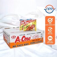 [1 Thùng] Mì Thịt Xào A-One Gói 85g