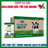 1 Thùng Sữa Bịch VINAMILK Có Đường