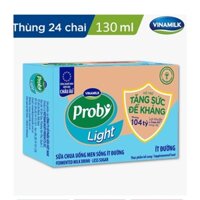 1 Thùng Sữa Chua Uống Probi Light Ít Đường - 6 Lốc x Chai 130ml