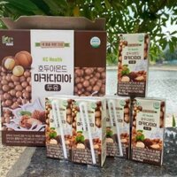 1 Thùng Sữa Hạt Macca Óc chó Hàn Quốc, Hạnh Nhân Đậu Đen 16 Hộp