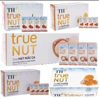 1 Thùng sữa hạt TH True Nut 180ml*48 hộp các vị