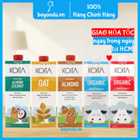 1 Thùng sữa Koita Organic hộp 1L các loại (sữa tươi, sữa hạt )