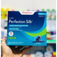 1 Thùng TAMPONS - TAMPAX WALGREENS PERFECTION SILK MỸ