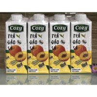 1 Thùng Trà Cozy Đào Sả /6 lốc 24  hộp