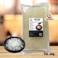1 THÙNG Trân Châu 3Q BiBi Jeny Trắng /túi 2kg- thùng 6 túi(12kg ),làm đồ uống , trà sữa, chè