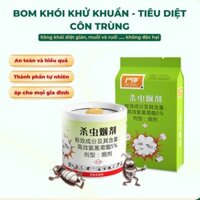 1 túi 6 viên bom khói diệt côn trùng ,khử khuẩn nhà cửa ,xông nhà diệt gián, muỗi và ruồi viên