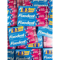 1 tuýp Keo dán hàm răng giả Fixodent Denture Adhesive Cream Original 68g của Mỹ