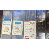 1 Vỉ 10 Que Kim Hàn Tig Sắt Và Inox, Điện Cực Hàn Các Loại 1.6  / 2.4