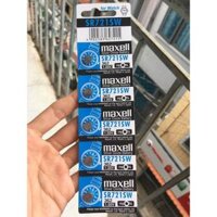 1 Vỉ 5 Viên Pin Maxell Nhật Bản Cho Đồng Hồ Đeo Tay Nhiều Kích Cỡ SR621SW  SR626SW  SR920SW  SR521SW  SR927SW  SR721SW  SR616SW  SR512SW - 362 SR721SW