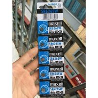 1 Vỉ 5 Viên Pin Maxell Nhật Bản Cho Đồng Hồ Đeo Tay Nhiều Kích Cỡ SR621SW  SR626SW  SR920SW  SR521SW  SR927SW  SR721SW  SR616SW  SR512SW - 377 SR626SW