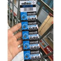 1 Vỉ 5 Viên Pin Maxell Nhật Bản Cho Đồng Hồ Đeo Tay Nhiều Kích Cỡ SR621SW  SR626SW  SR920SW  SR521SW  SR927SW  SR721SW  SR616SW  SR512SW - 379 SR521SW