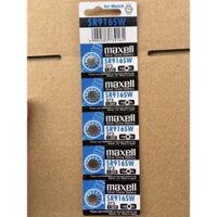 1 Vỉ 5 Viên Pin Maxell Nhật Bản Cho Đồng Hồ Đeo Tay Nhiều Kích Cỡ SR621SW  SR626SW  SR920SW  SR521SW  SR927SW  SR721SW  SR616SW  SR512SW - SR916SW 373