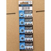 1 Vỉ 5 Viên Pin Maxell Nhật Bản Cho Đồng Hồ Đeo Tay Nhiều Kích Cỡ SR621SW  SR626SW  SR920SW  SR521SW  SR927SW  SR721SW  SR616SW  SR512SW - SR712SW 346
