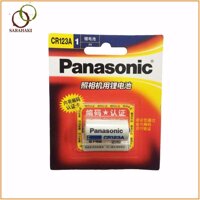 1 vỉ Pin CR123A panasonic Lithium 3V (1 vỉ 1 viên)