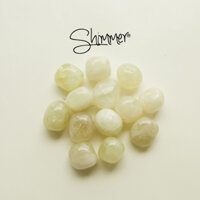 1 Viên Đá Thạch Anh Vàng (Citrine) SHIMMER SILVERT Reiki, Thiền Định, Phong Thủy