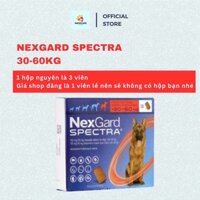 [1 Viên] NEXGARD SPECTRA Cho Chó ( 30 kg - 60kg ) Tẩy Giun ,Tri Ve,Bọ Chét ,Ghẻ