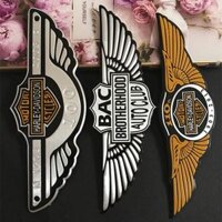 1 X 3D Nhôm Harley-Davidson Xe Máy Xe Máy Động Cơ Trang Trí Biểu Tượng Huy Hiệu Sticker Decal