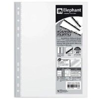 1 xấp 20 bìa lỗ túi sơ mi đựng lưu trữ giấy, tài liệu 0.05MM cỡ A4 Thái Lan