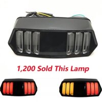 1 Xe Máy Phía Sau Đèn LED Đuôi Xe Máy Tích Hợp Đèn Báo Rẽ Cho Xe Honda Grom MSX 125 CBR650F CTX700