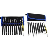 10 / / 11 Cái Nhíp Khuỷu Tay Nhọn Nhíp Inox Bộ Dụng Cụ Tháo Lắp