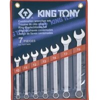 10-19mm Bộ vòng miệng 7 cái hệ mét Kingtony 1207MR