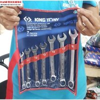 10-19mm Bộ vòng miệng 7 cái hệ mét Kingtony 1207MR