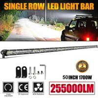 10 "20" 30 "40" 50 "Đèn LED Thanh 12V 24V Hàng Đơn Điểm Lũ Combo Tia DRL Offroad Led Làm Đèn Cho ATV SUV Thuyền Xe Tải