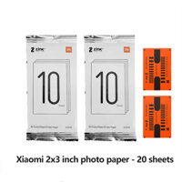10 / 20 / 50 tờ giấy ảnh số lượng lớn Xiaomi 2x3 inch chính hãng 50mm * 76mm phù hợp cho máy in ảnh di động Xiaomi