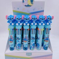 10 / 20 Chiếc Anime Stitch Bút Bi 6 / 8 / 10 Màu Hoạt Hình Bút Bi Đồ Dùng Văn Phòng Bút Sinh Viên Trở Lại Trường Quà Tặng