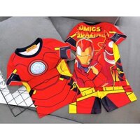 [10-20kg] Bộ thun 3D cao cấp mẫu siêu anh hùng siêu xịn size Nhí cho bé trai