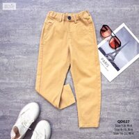 (10-56kg) Quần Kaki Dài Màu Cafe Sữa Bé Trai ( Hỏa Tốc HCM )