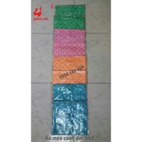 10 Áo mưa cánh dơi 1m2 chấm bi ( Bán sỉ)