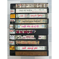 10 Băng VHS phim lẻ HK có tiếng việt